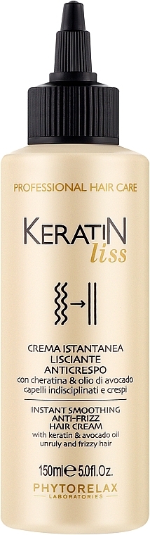 Haarglättungscreme - Phytorelax Laboratories Keratin Liss Instant Smoothing Anti-Frizz Hair Cream — Bild N1
