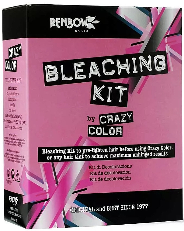 Set 5 St. - Crazy Color Bleaching Kit — Bild N1