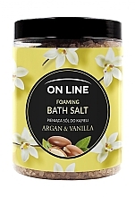 Badesalz Argan und Vanille - On Line Agran & Vanilla Bath Sea Salt — Bild N1