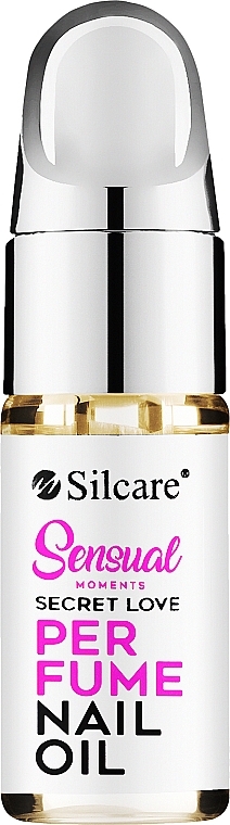 Parfümiertes Nagel- und Nagelhautöl Secret Love - Silcare Perfumed Cuticle and Nail Oil — Bild N1