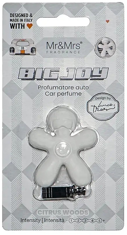 Auto-Lufterfrischer - Mr&Mrs Big Joy Citrus Woods White Car Perfume — Bild N2