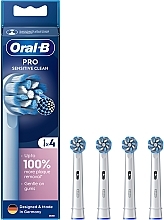 Düfte, Parfümerie und Kosmetik Ersatzkopf für elektrische Zahnbürste 4 St. - Oral-B Oral-B Sensitive Clean 