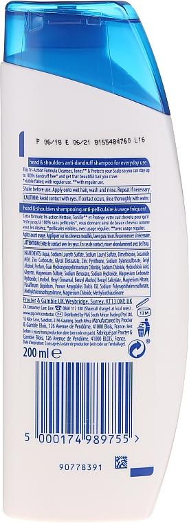 Anti-Schuppen Shampoo "Trockene Kopfhautpflege" - Head & Shoulders Moisturizing Scalp Care — Bild N5