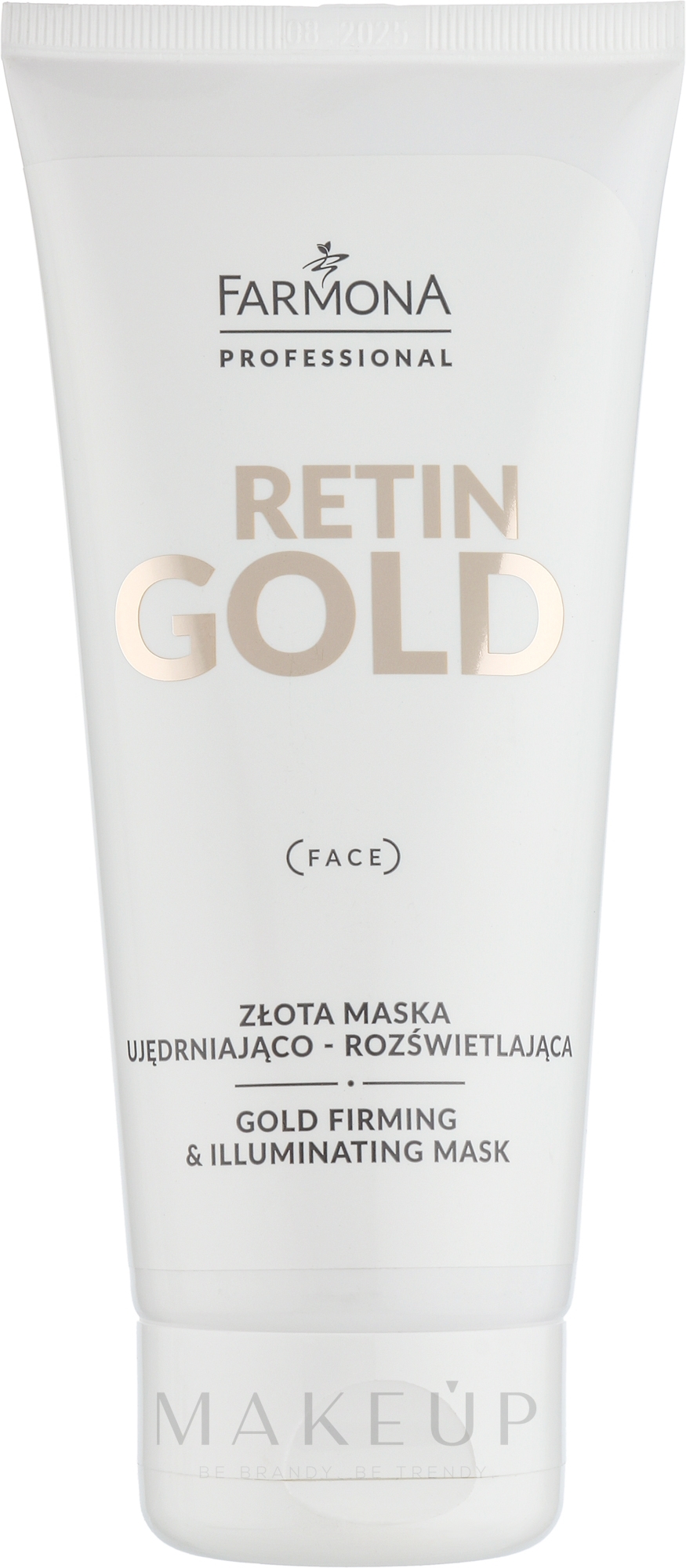 Algen-Gesichtsmaske mit kolloidalem Gold - Farmona Professional Retin Gold Mask — Bild 200 ml