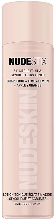 Gesichtstonikum - Nudestix 5% Citrus Fruit & Glycolic Glow Toner  — Bild N1