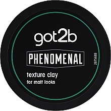 Texturierende Tonerde für Haar mit starkem Halt - Schwarzkopf Got2b Texturizing Clay — Foto N2