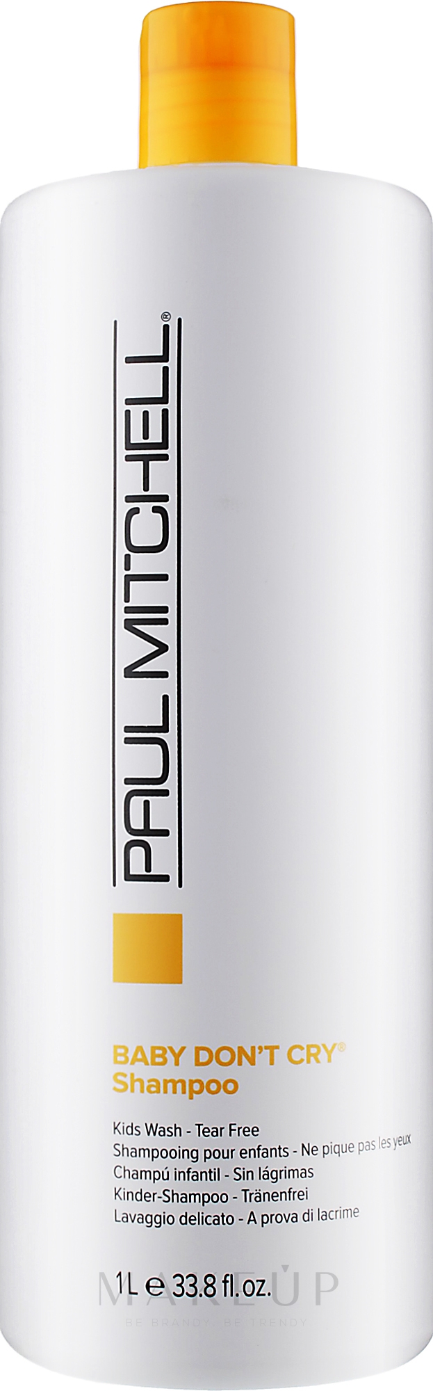 Mildes Babyshampoo - Paul Mitchell Kids Baby Don't Cry Shampoo — Bild 1000 ml