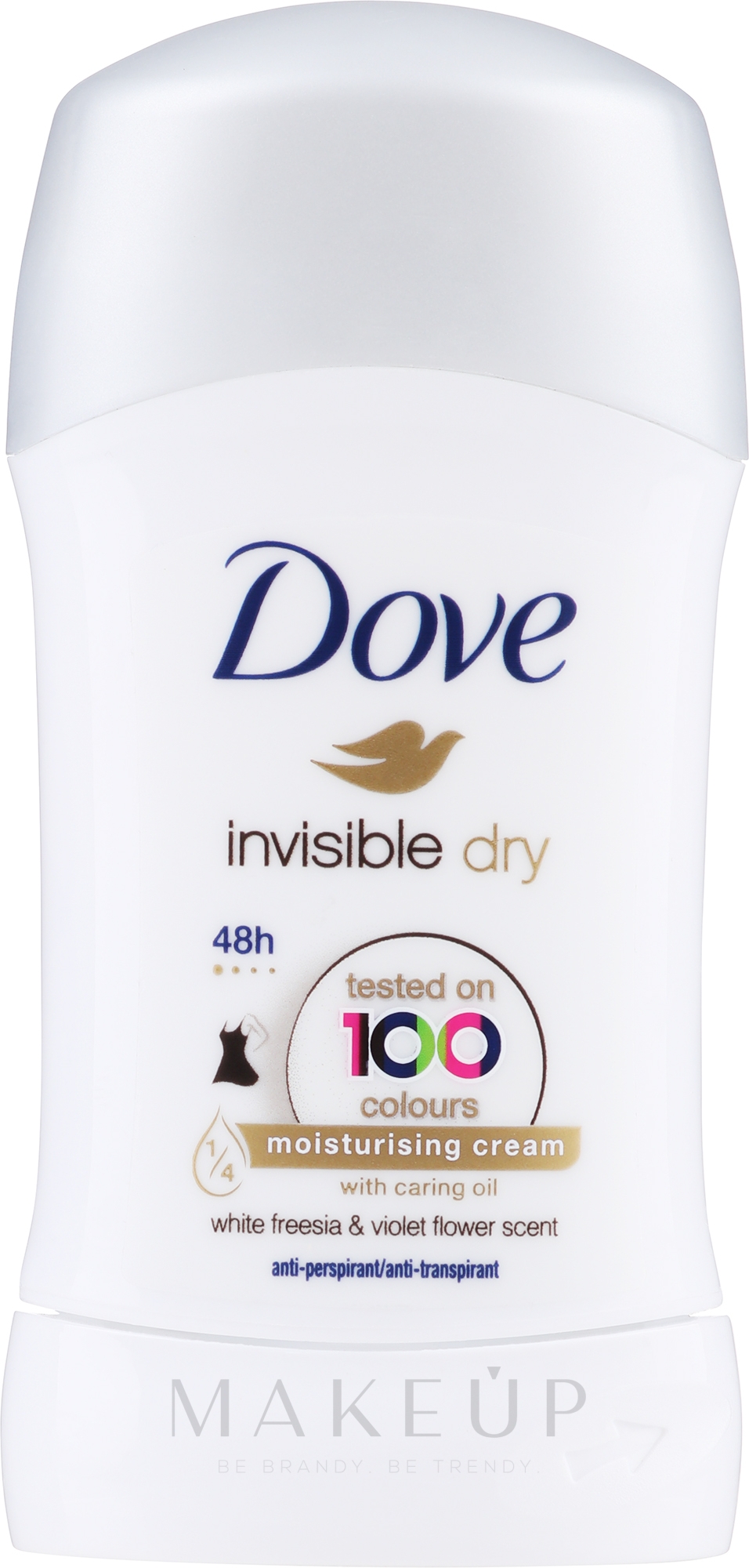 Deostick Antitranspirant Invisible Dry - Dove Invisible Dry Antiperspirant Stick — Bild 40 ml