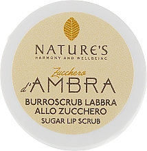 Düfte, Parfümerie und Kosmetik Nature's Zucchero d'Ambra - Lippenpeeling