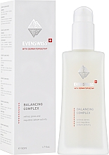 Talgregulierendes Gesichtsserum mit Cranberry-Extrakt und Sheabutter - Evenswiss Skin Defence Serum-Balancing Complex — Bild N2