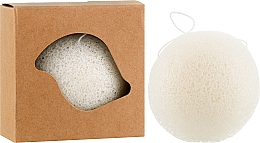 Konjac-Schwamm mini weiß - Cosmo Shop Konjac Sponge Mini Craft Box — Bild N2