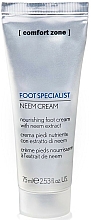 Düfte, Parfümerie und Kosmetik Tief pflegende Fußcreme mit Neem-Extrakt - Comfort Zone Foot Specialist Neem Cream