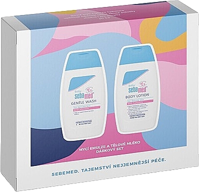 Körperpflegeset - SebaMed Baby Body Care Set (Duschgel 200ml + Körperlotion 200ml) — Bild N1