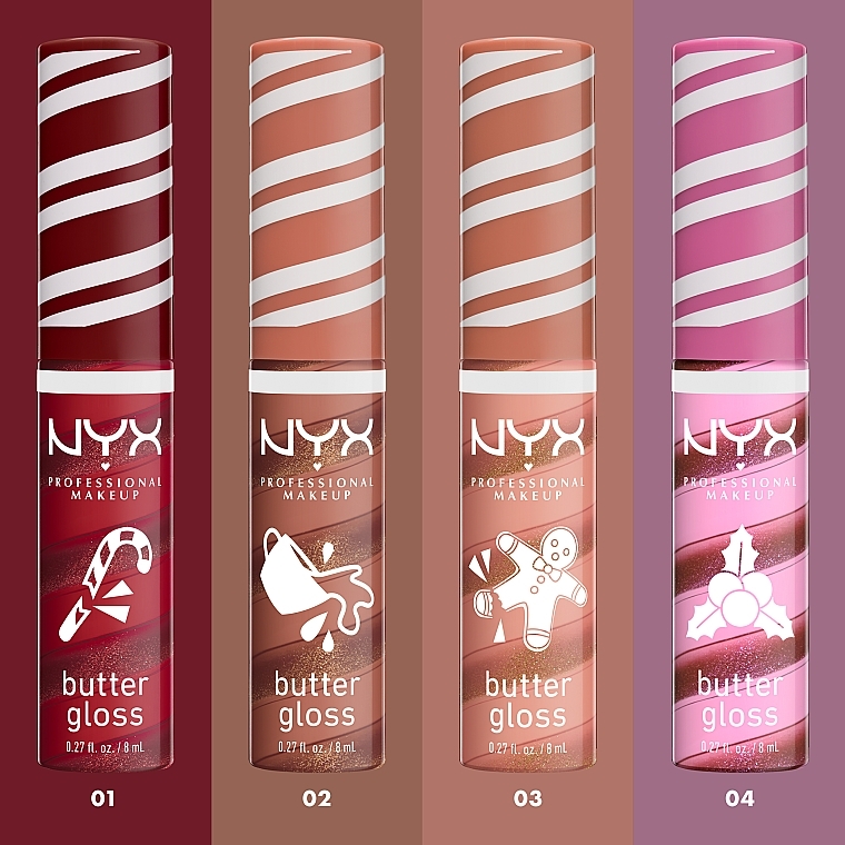 Feuchtigkeitsspendendes Lipgloss - NYX Professional Makeup Home Alone Butter Gloss — Bild N13