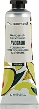 Düfte, Parfümerie und Kosmetik Handbalsam - The Body Shop Vegan Avocado Hand Balm