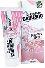 Düfte, Parfümerie und Kosmetik Zahnpasta für empfindliche Zähne - Pasta Del Capitano