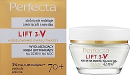 Universelle Gesichtscreme für Tag und Nacht 50+ - Perfecta Lift 3-V 3% Trio-V-Lift Complex 70+  — Bild N1