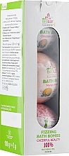 Düfte, Parfümerie und Kosmetik Badebombe 3 St. - Biolly Fizzing Bath Bomb