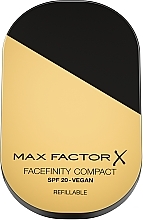 Düfte, Parfümerie und Kosmetik Kompaktpuder - Max Factor Facefinity Compact Foundation SPF 20 Refillable 