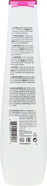 Schützendes Shampoo für coloriertes Haar - Biolage Colorlast Shampoo — Bild N4