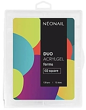Düfte, Parfümerie und Kosmetik Formen für Nagelverlängerungen - NeoNail Professional Duo Acrylgel Forms 