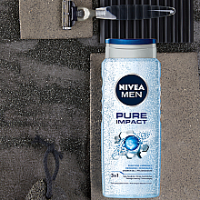 Duschgel für Männer - NIVEA MEN Pure Impact Shower Gel — Bild N3