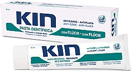 Anti-Karies Zahnpasta mit Aloe Vera - Kin Aloe Vera Toothpaste — Bild N1