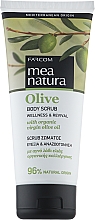 Düfte, Parfümerie und Kosmetik Körperpeeling mit Olivenöl - Mea Natura Olive Body Scrub