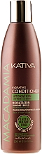 Feuchtigkeitsspendender Conditioner für normales, strapaziertes und sensibles Haar - Kativa Macadamia Hydrating Conditioner — Foto N1