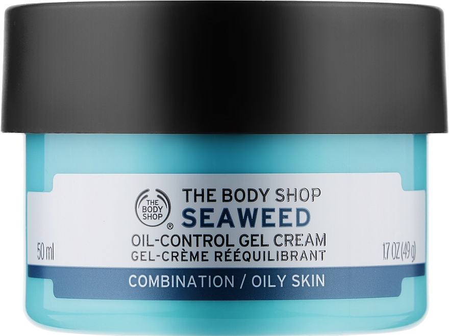 Anti-Glanz Tagescreme für fettige und Mischhaut mit Meeresalgen - The Body Shop Seaweed Oil Control Gel Cream — Bild N1