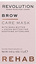 Düfte, Parfümerie und Kosmetik Maske für Augenbrauen, Wimpern und Lippen - Makeup Revolution Rehab Brow Care Mask