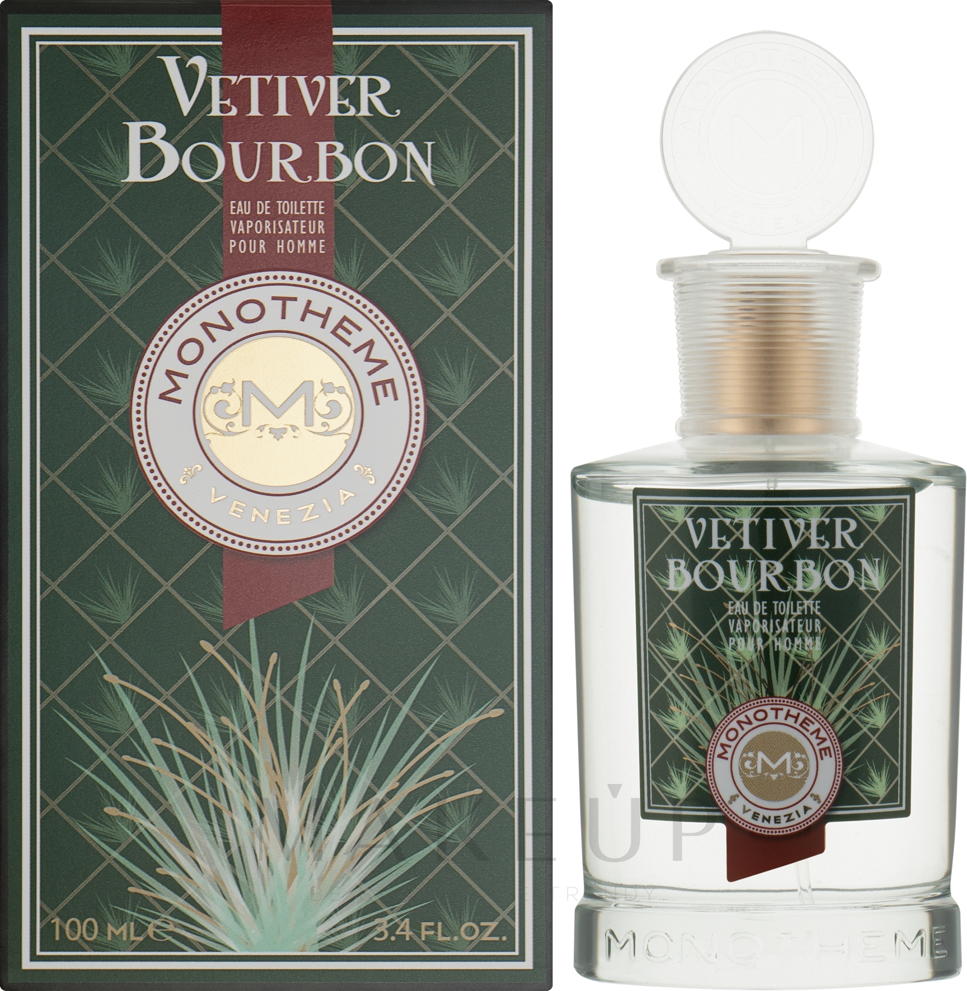 Monotheme Fine Fragrances Venezia Vetiver Bourbon - Eau de Toilette — Bild 100 ml