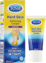 Düfte, Parfümerie und Kosmetik Weichmachende Fußcreme mit Salicyl- und Milchsäure - Scholl Hard Skin Softening Cream