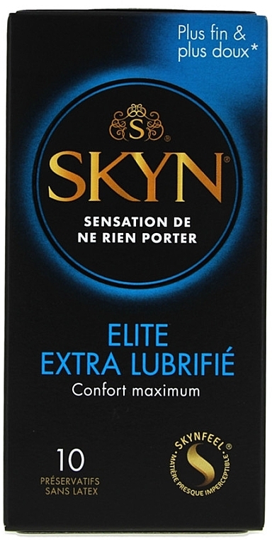 Latexfreie Kondome 10 St. - Skyn Elite Extra Lubricated — Bild N1