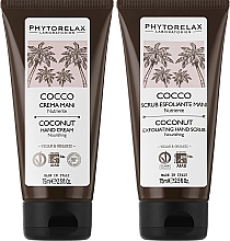 Handpflegeset - Phytorelax Laboratories Coconut (Handcreme 75ml + Handpeeling 75ml) — Bild N2
