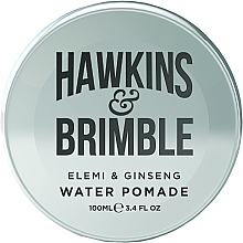 Düfte, Parfümerie und Kosmetik Haarpomade auf Wasserbasis mit Elemi und Ginseng - Hawkins & Brimble Elemi & Ginseng Water Pomade