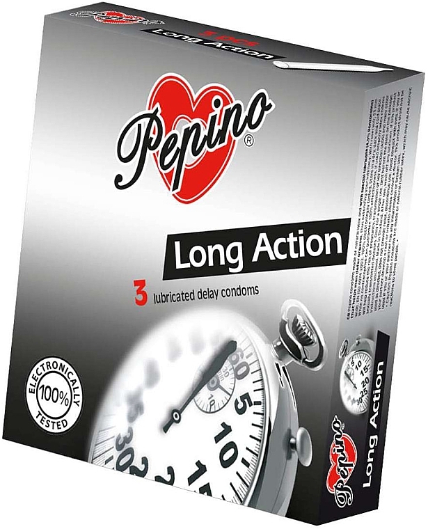 Kondome 3 St. - Pepino Long Action  — Bild N1