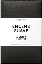 Matiere Premiere Encens Suave  - Eau de Parfum — Bild N2