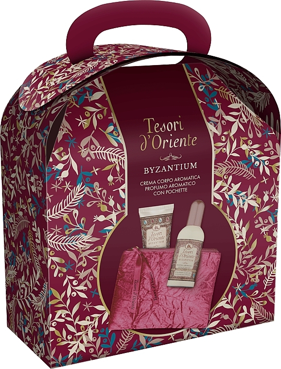 Tesori D`Oriente Set, Byzantium - Set (Eau de Parfum/100 ml + Körpercreme/75 ml + Kosmetiktasche/1 St.)  — Bild N1