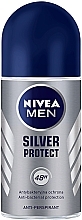 NIVEA MEN Silver Protect (Rasierschaum 200ml + After Shave Balsam 100ml + Deo Roll-on 50ml + Duschgel 250ml) - Körperpflegeset — Bild N6