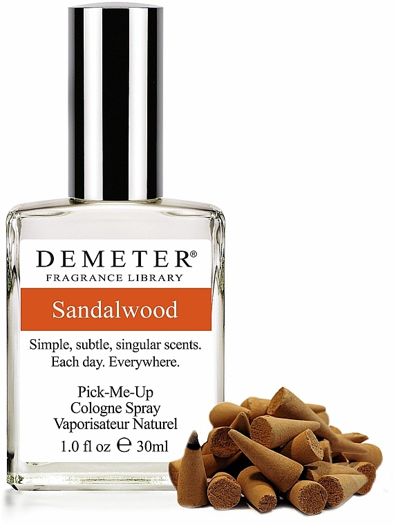 Demeter Fragrance Sandalwood - Eau de Cologne — Bild N1