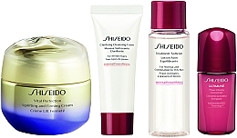 Gesichtspflegeset - Shiseido Vital Perfection Holiday Kit (Gesichtscreme 50ml + Reinigungsschaum 15ml + Gesichtslotion 30ml + Gesichtskonzentrat 10ml) — Bild N4