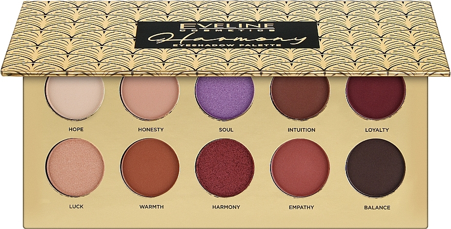 Lidschattenpalette - Eveline Cosmetics Eyeshadow Palette Harmony — Bild N1