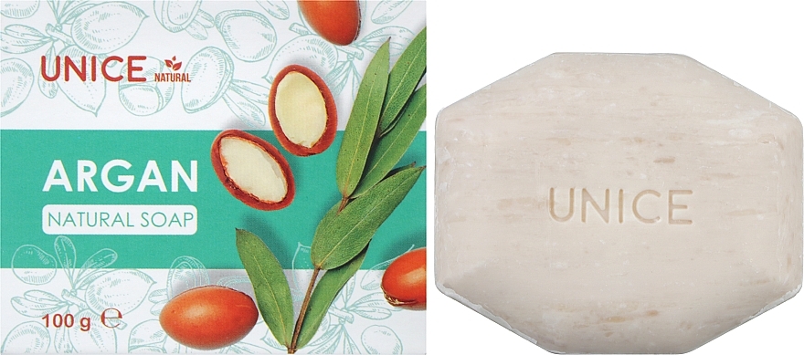 Naturseife mit Argan - Unice Argan Natural Soap — Bild N1