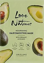 Düfte, Parfümerie und Kosmetik Nährende Haarmaske mit Avocado - Oriflame Love Nature Nourishing Hair Smoothie Mask