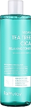 Beruhigender Toner mit Teebaumöl - Farmstay Vegan Tea Tree Cica Relaxing Toner — Bild N1