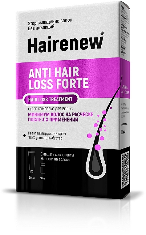 Innovativer Komplex gegen Haarausfall - Hairenew Anti Hair Loss Forte Treatment — Bild N1