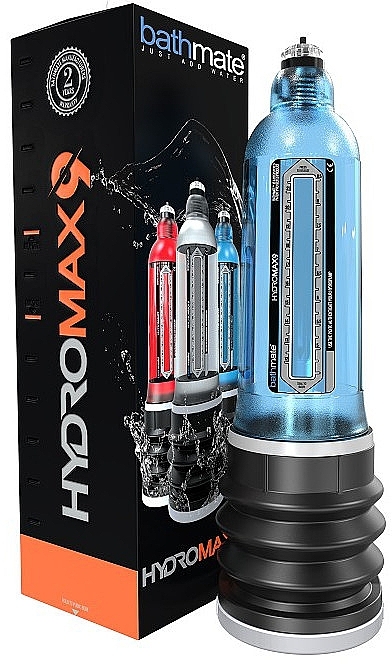 Penispumpe blau - Bathmate HydroMax9 Penis Pump Blue  — Bild N1