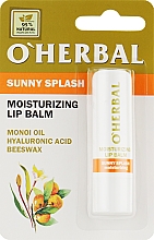 Düfte, Parfümerie und Kosmetik Feuchtigkeitsspendender Lippenbalsam - O'Herbal Noisturizing Lip Balm Sunny Splash