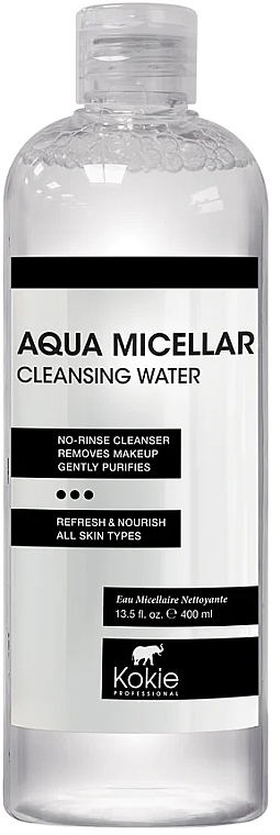 Mizellenwasser - Kokie Professional Aqua Micellar Cleansing Water — Bild N1